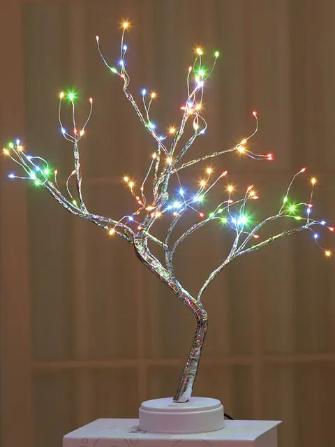 Christmas Greeting Tree Lights